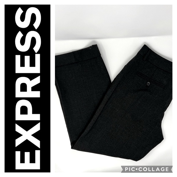 Express Pants - Express Editor Dark gray dress Pants Size 4
